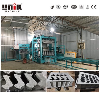 Mașină de formare a blocurilor de beton