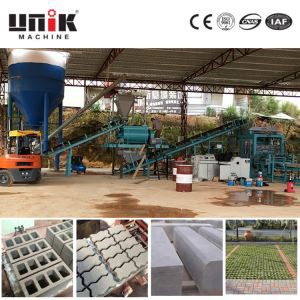 Mașină de producție a blocurilor de ciment